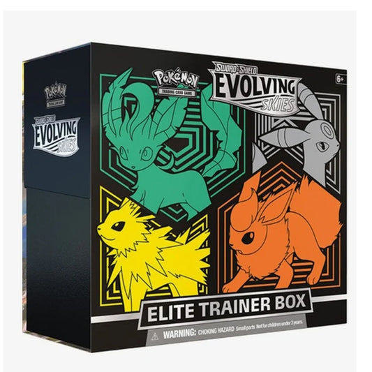 Pokèmon TCG: Evolving Skies Elite Trainer Box (Orange/Green)